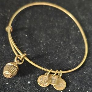 💜Alex and Ani Cupcake Charm Bracelet